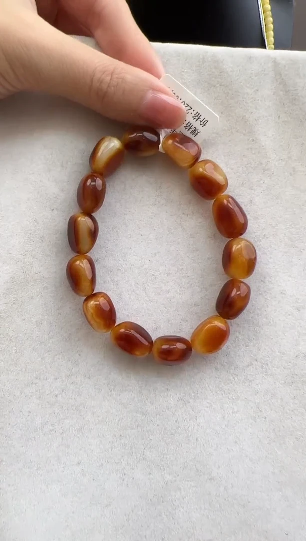 【闪购商品】琥珀裸石未镶嵌10207173-手串