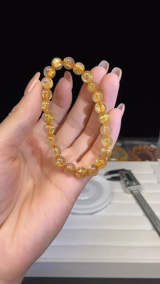 水晶手链未镶嵌多样性发其一；编号047