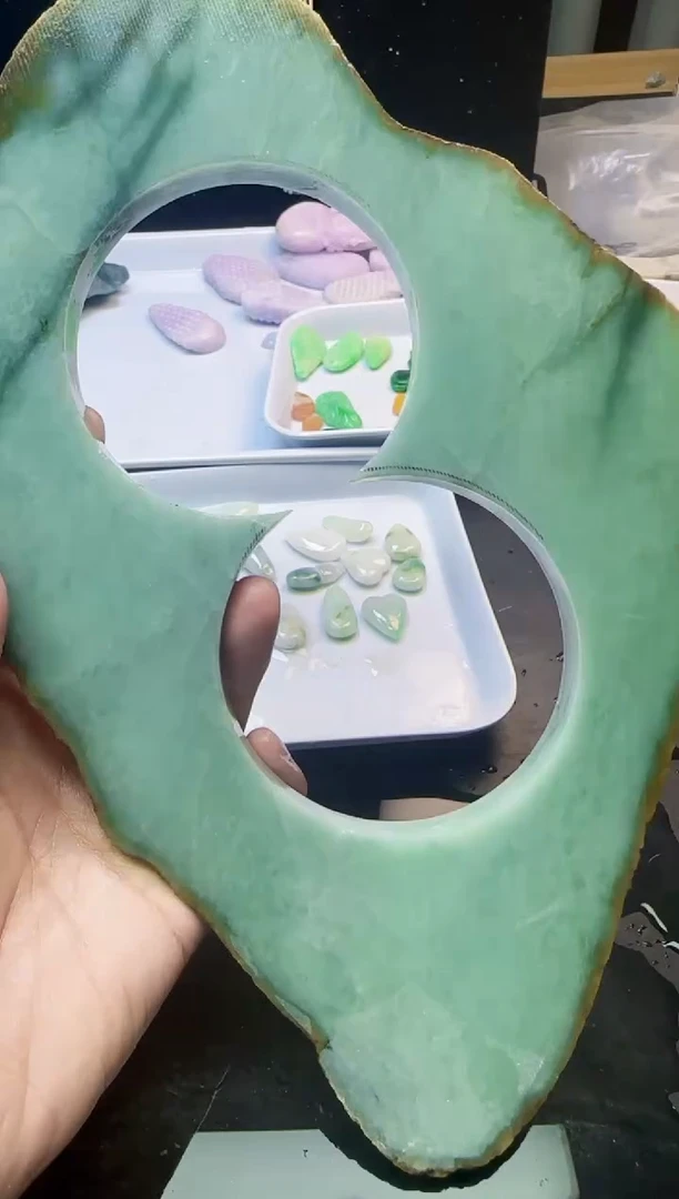 颈饰未镶嵌翡翠031天然A货翡翠