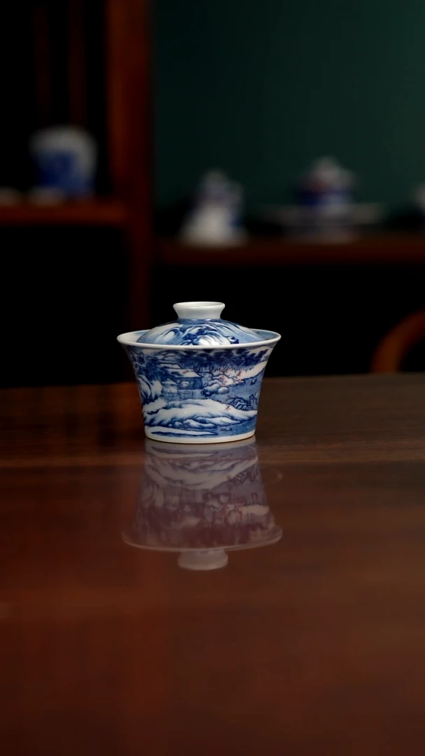 景琳藏 雪堂客话图