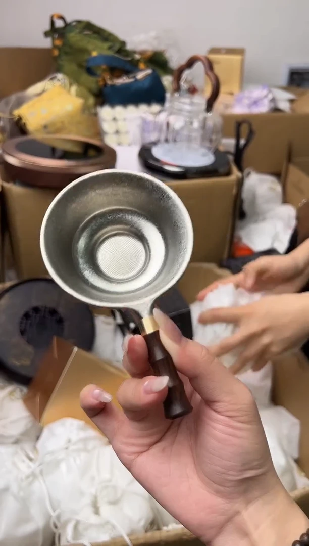 纯钛茶漏    冰晶