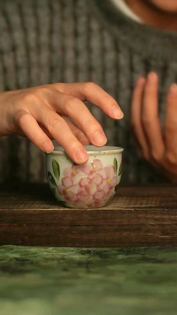 瓷器青诗集手工手绘瓷器