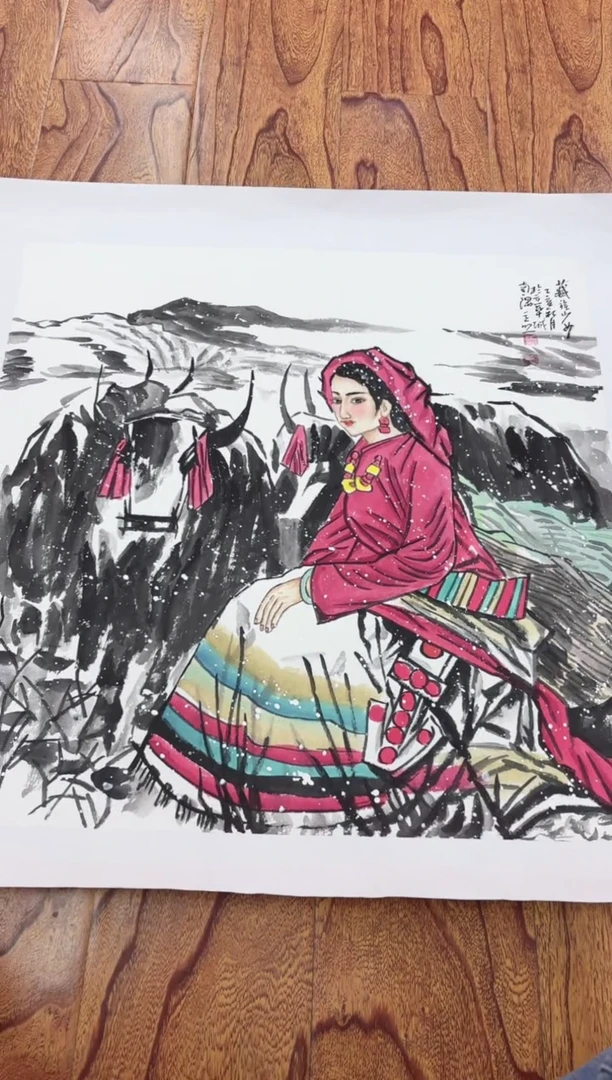 国画师立照老师国画作品