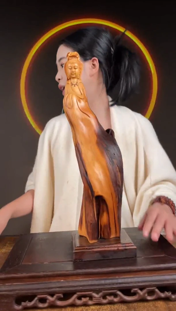 柏木（崖柏）手工摆件,先抢先得! 编号:234