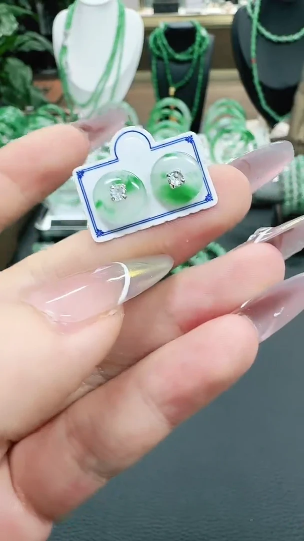 未镶嵌1石英质玉（非洲翠）/1508