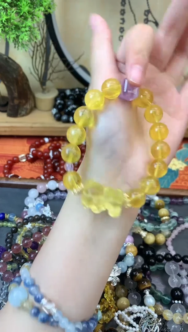 【闪购商品】萤石手链未镶嵌321手串