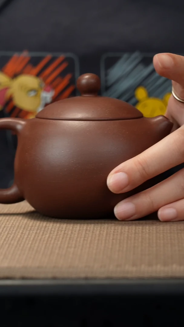 茶壶紫砂紫泥西施260cc