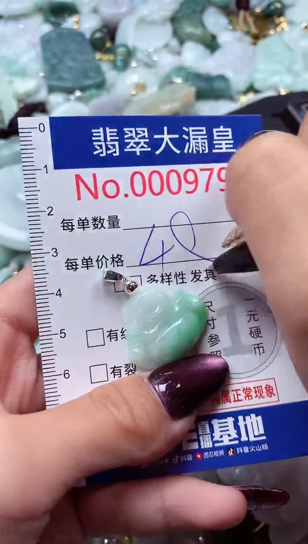 颈饰未镶嵌翡翠9795