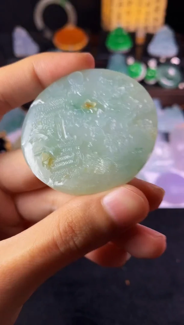 定制翡翠未镶嵌4069毛货不退不换