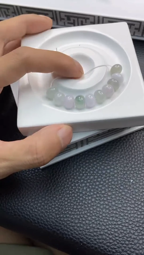 翡翠散珠12天然A货翡翠散珠