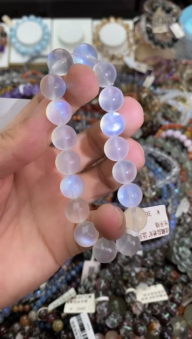 未镶嵌手链月光石手链