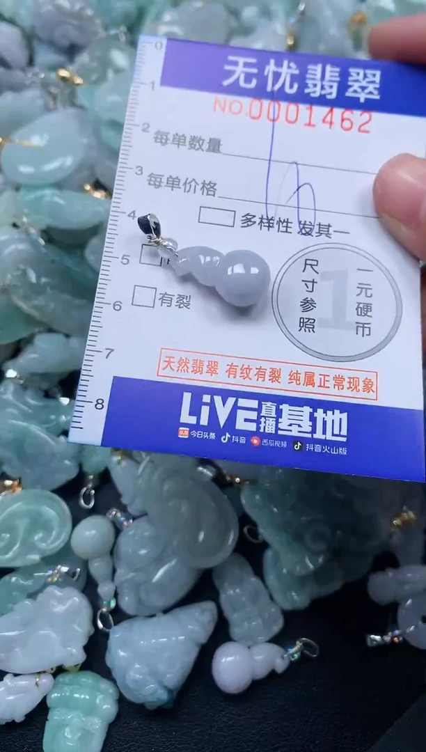 颈饰未镶嵌翡翠1462