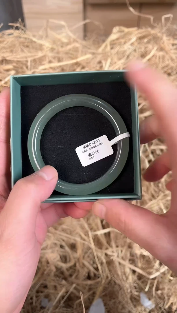 未镶嵌手镯石英质玉编码D-0011