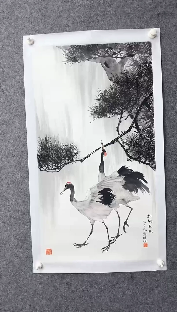 国画ST-ZZF老师绘画作品