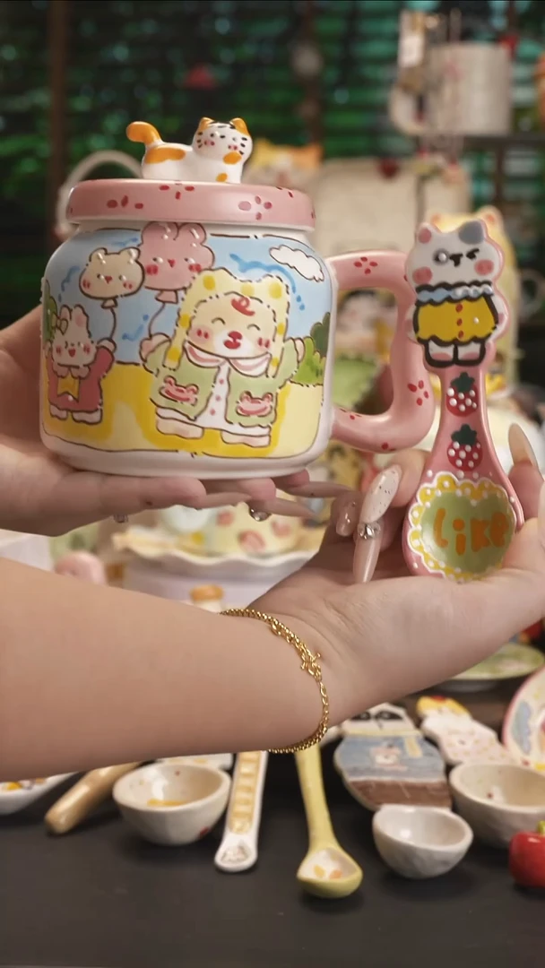 Y****?【原创设计】景德镇手绘陶瓷