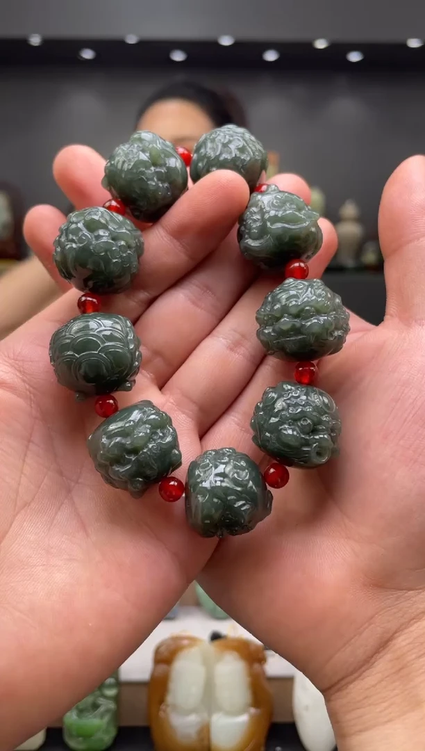 和田玉未镶嵌把件手串（多样性发货）