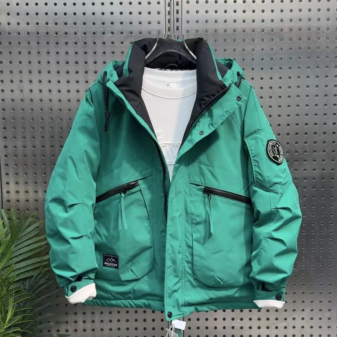 【辉哥】2601-冬季连帽新款宽松男女同款百搭时尚防寒服非标*G