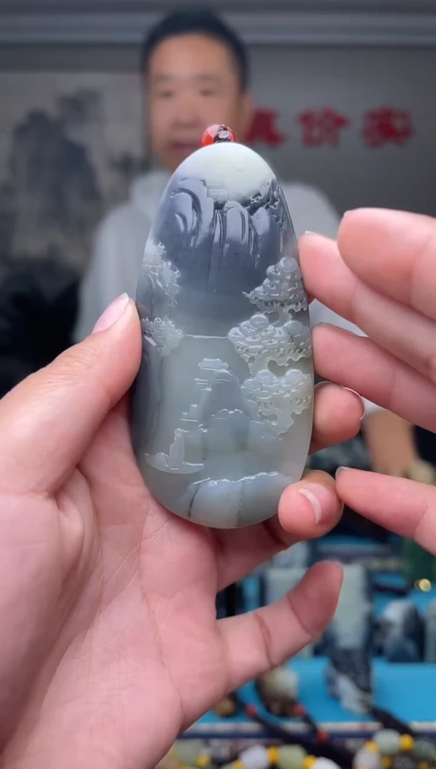 未镶嵌和田玉挂件1