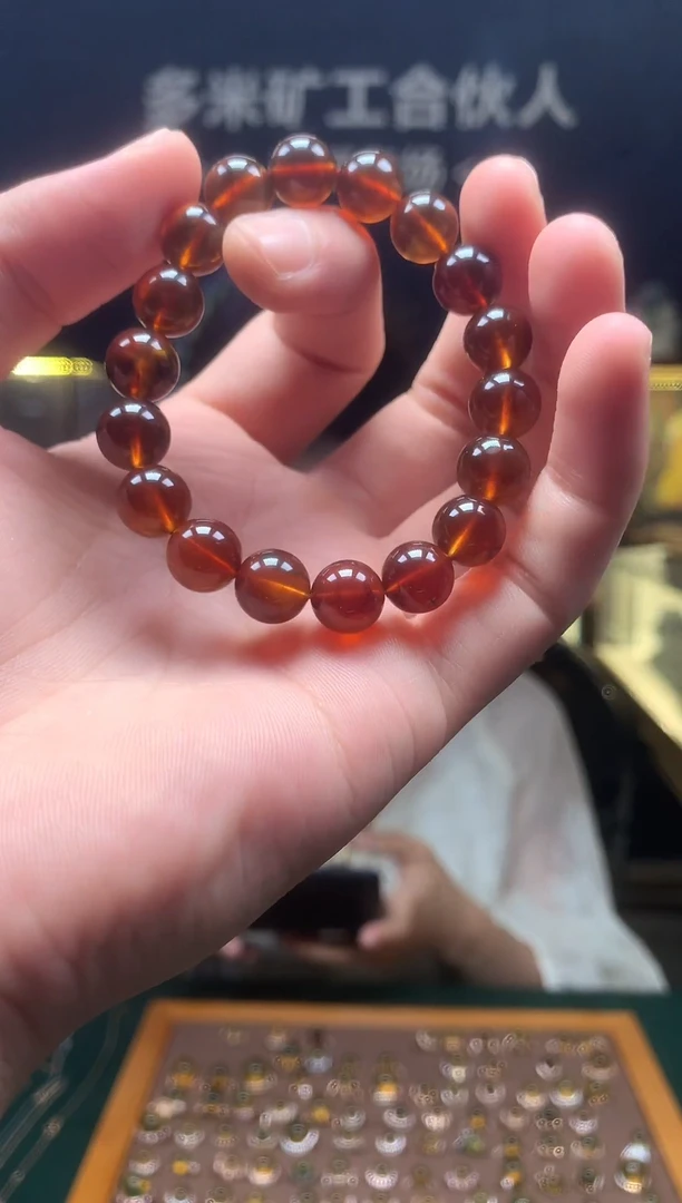 手串琥珀未镶嵌多米矿工严选