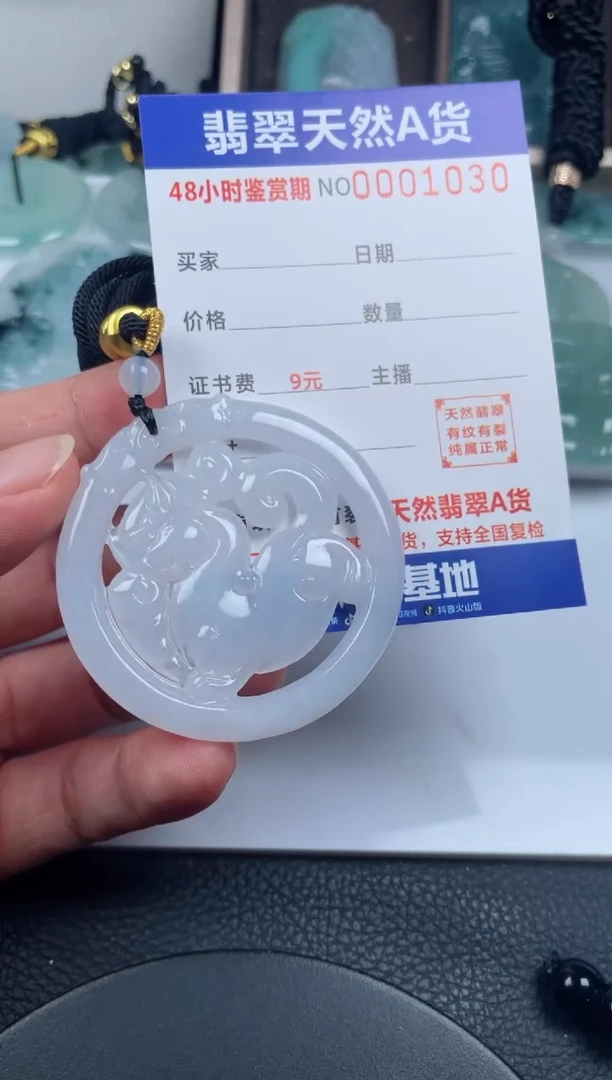 颈饰未镶嵌翡翠