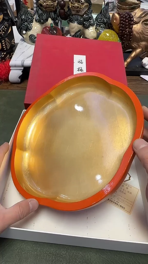 262木胎铁金箔口径23