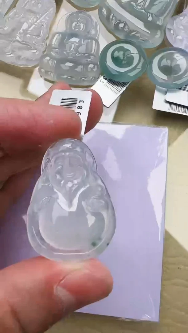 颈饰未镶嵌翡翠缅甸翡翠a货