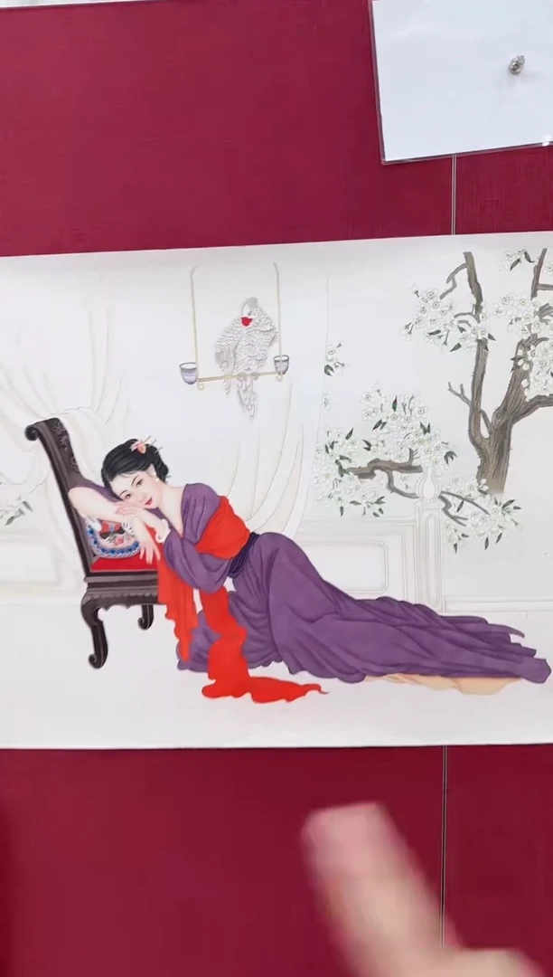 国画超****火梅清书画精品