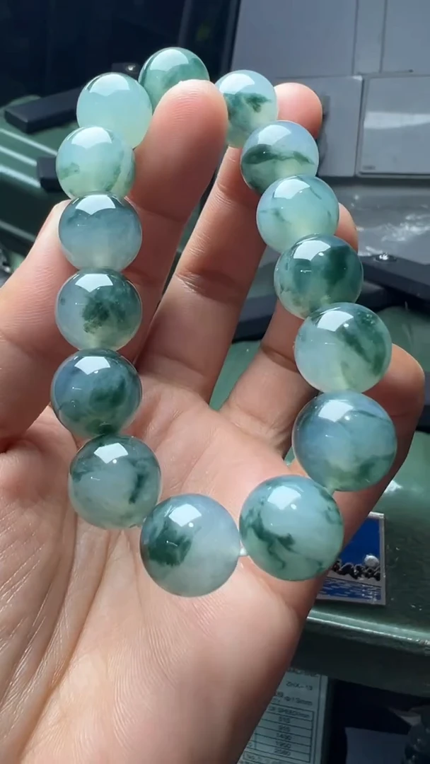 未镶嵌手链翡翠缅甸翡翠A货卡14左右