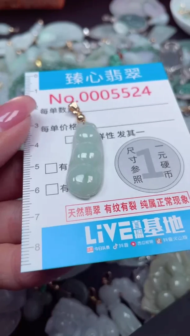 颈饰未镶嵌翡翠5524