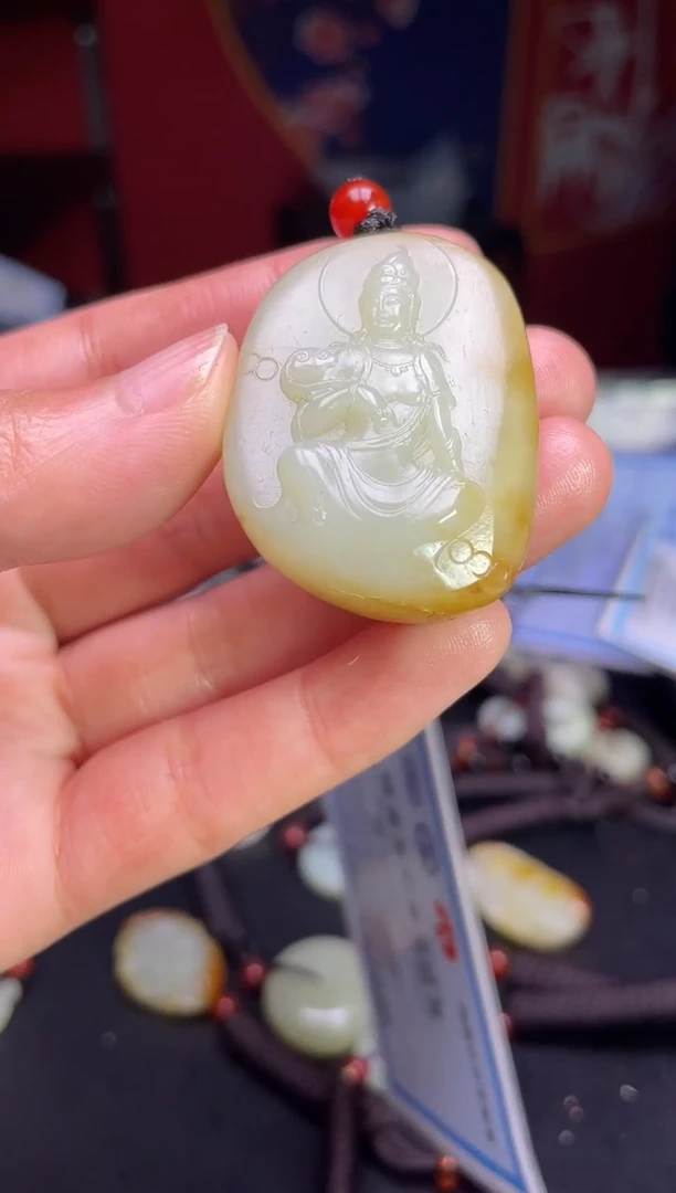 颈饰未镶嵌和田玉123