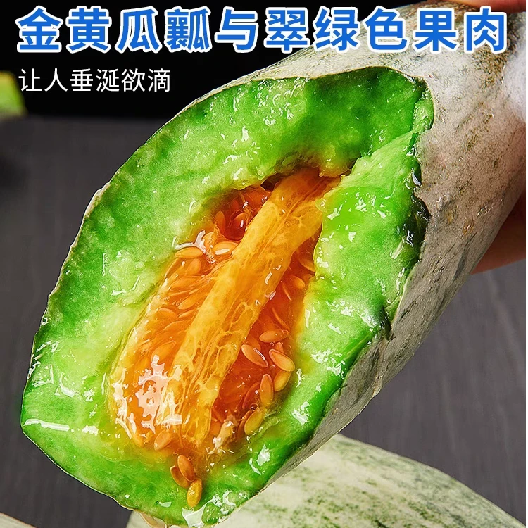 【顺丰/京东包邮】正宗山东羊角蜜甜瓜蜜瓜香瓜当季水果脆甜多汁