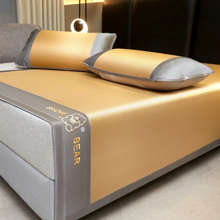 加厚藤席冰丝凉席夏天空调席学生宿舍单人席子上下铺专用软席草席