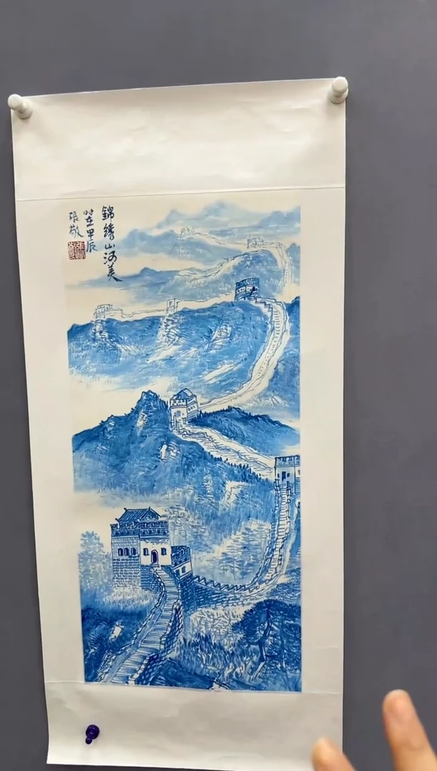 国画张敬书画精品