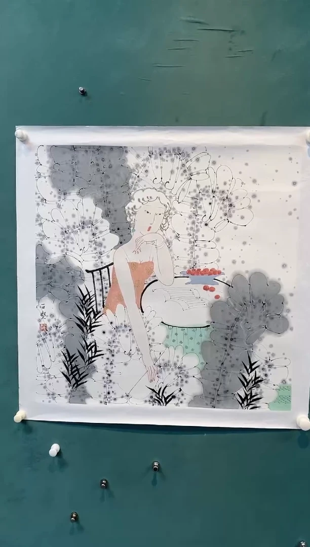 国画田晓峰老师国画作品