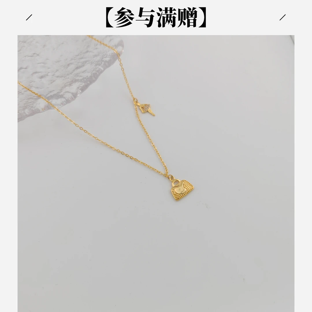 XUPING/旭平首饰 合金合成锆石项链 秋上新芭蕾舞GDJ X000644148