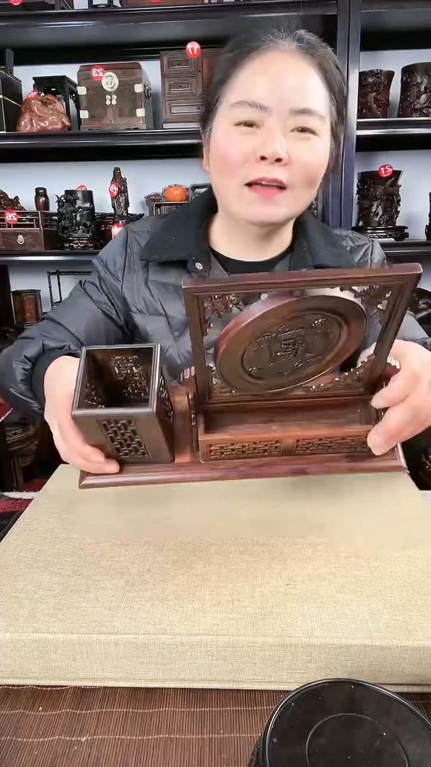 【闪购商品】木老李红木工艺品瑕疵90