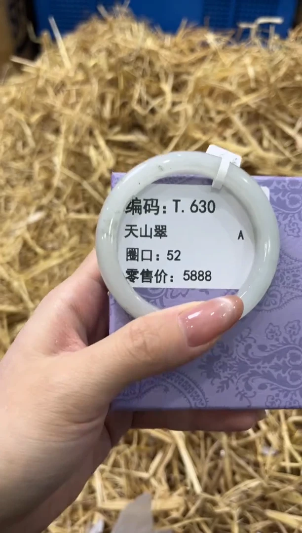 未镶嵌手镯石英质玉T.630