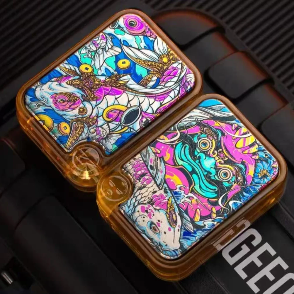 BPMODS 胡子哥超限量钛材质彩雕贴片