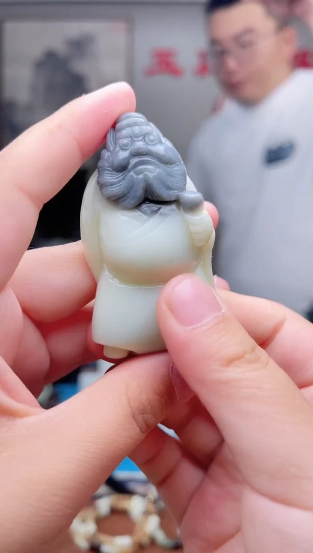 和田玉未镶嵌挂件1