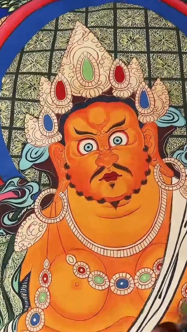 卷轴画藏式珍藏彩绘艺术馆56