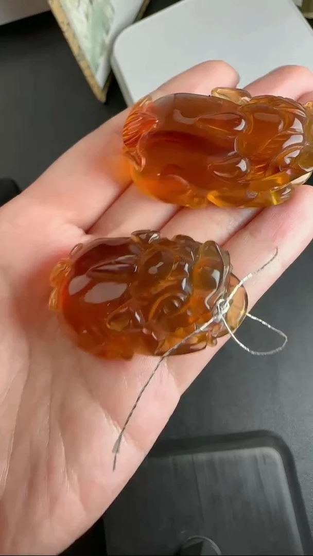 【闪购商品】琥珀颈饰未镶嵌WY0219055多样性发一