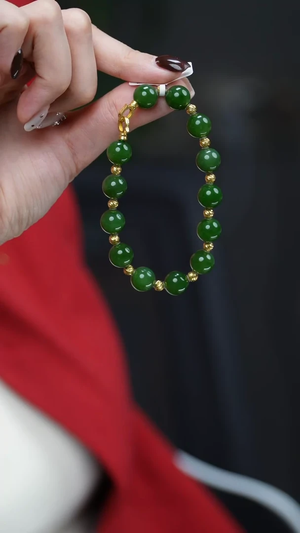 未镶嵌手串和田玉14