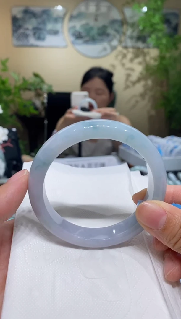 翡翠手镯未镶嵌翡翠58.7
