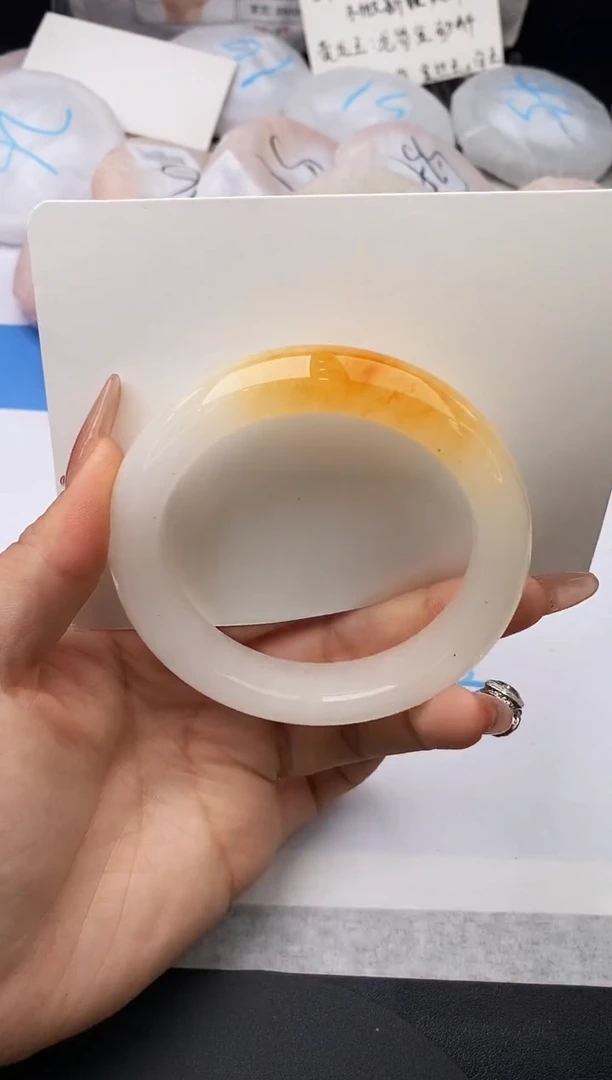 未镶嵌手镯石英质玉w121-HHB60+