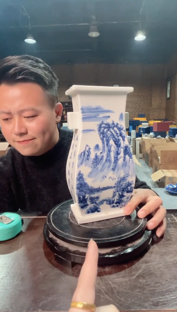 摆件景德镇陶瓷摆件B548