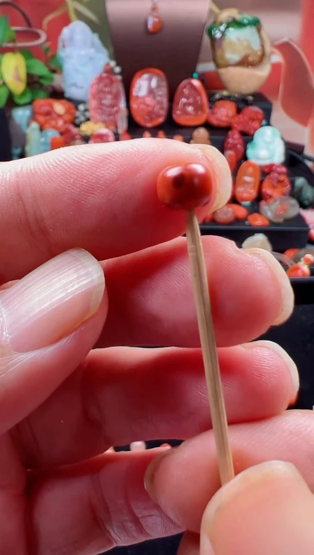 未镶嵌单珠南红玛瑙东****苏单珠