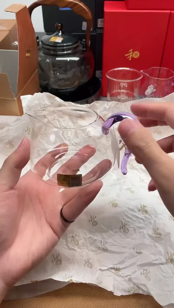 【闪购商品】晶彩/淡然茶海/浅紫