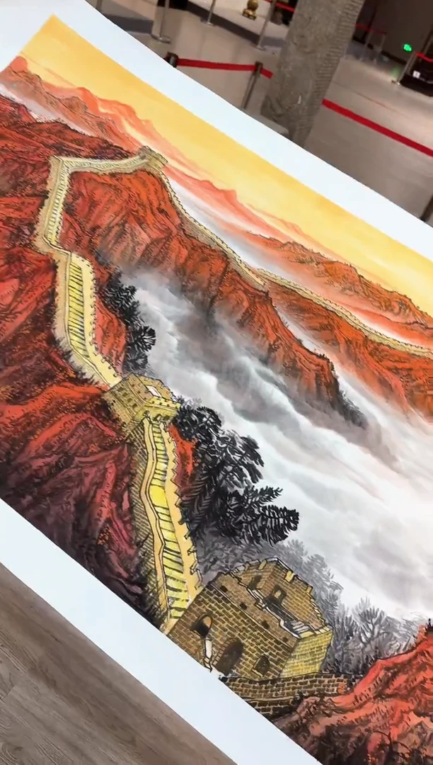 国画80赵隆轩艺术馆李庆兴老师作品