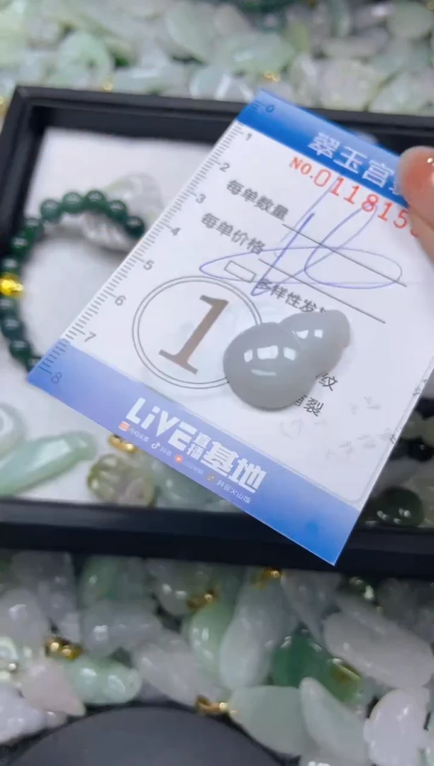 翡翠未镶嵌颈饰闪购0118155