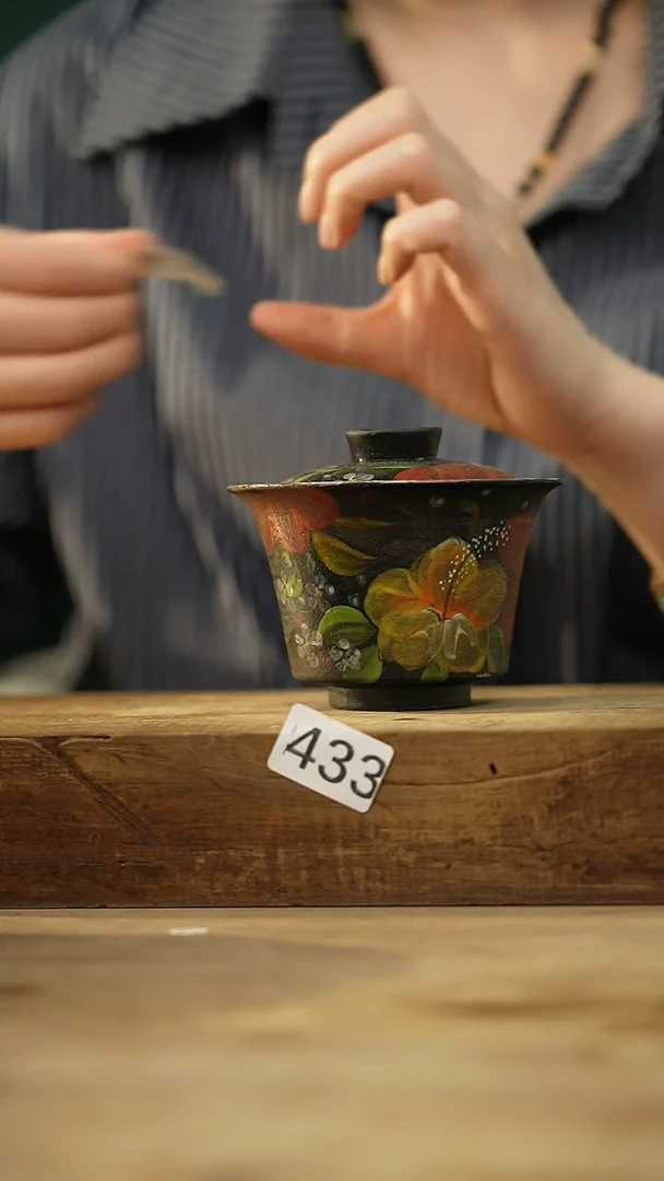 瓷片设计师手作款 油画风花卉系列！二期